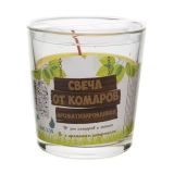 Репеллентная свеча Хамелеон от комаров в стакане /18
