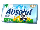 Мыло туал. Абсолют 90г KIDS АНТИБАКТЕРИАЛЬНОЕ  Череда 0+ (детское)
