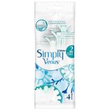 Станки д/бритья Жиллетт однораз SIMPLY VENUS 2 * 4