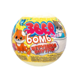 Детский бурлящий шар "Звер бомб" тропик (с игрушкой) 130г 