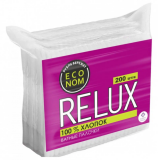 Ватные палочки RELUX (пакет) 200шт