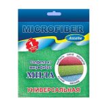 Салфетка микрофибра 30*30 МИЛА *1шт.универсальная  (АНТЕЛЛА)