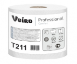 Туал.бумага Veiro Professional Comfort в малых рул 2сл. 80м арт.Т211 (60кор/пал) (Центр. вытяжка)