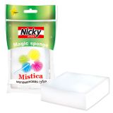 ГУБКИ д/посуды меламиновая 11*7*3,5см 1*100*400 MISTICA