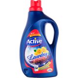 Гель д/стирки ACTIVE Иран 2500мл универсальный "Clean Breeze" Степные цветы,гипоаллергенный
