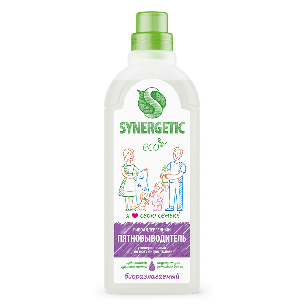 ПЯТНОВЫВОДИТЕЛЬ Синергетик SYNERGETIC 1л