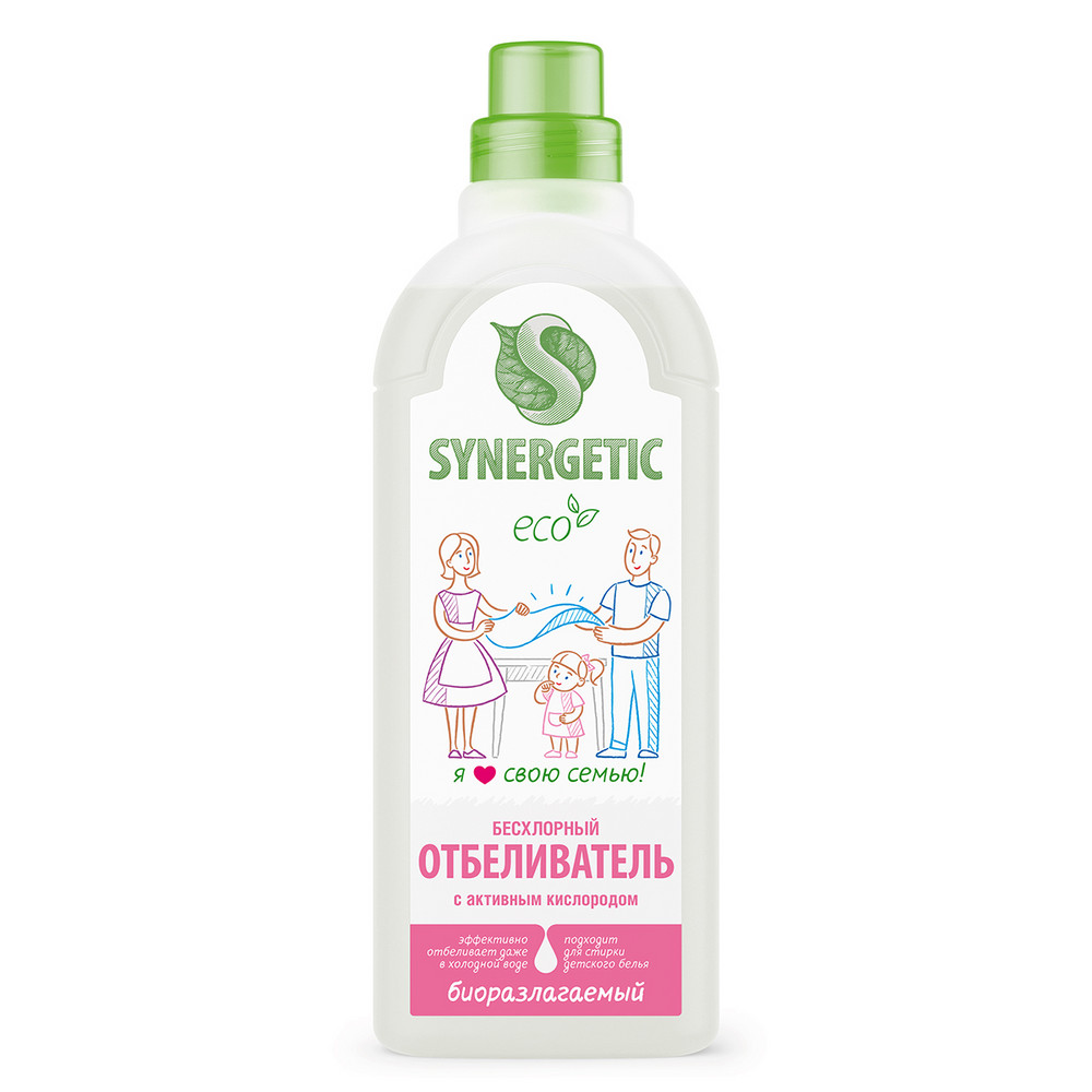 Отбеливатель Синергетик SYNERGETIC 1л