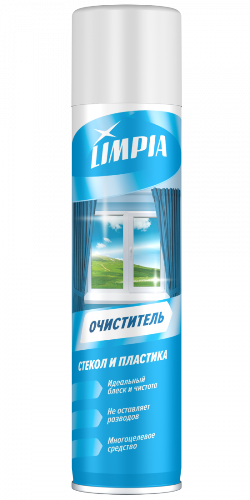 Стеклоочиститель LIMPIA (ЛИМПИЯ), 300мл