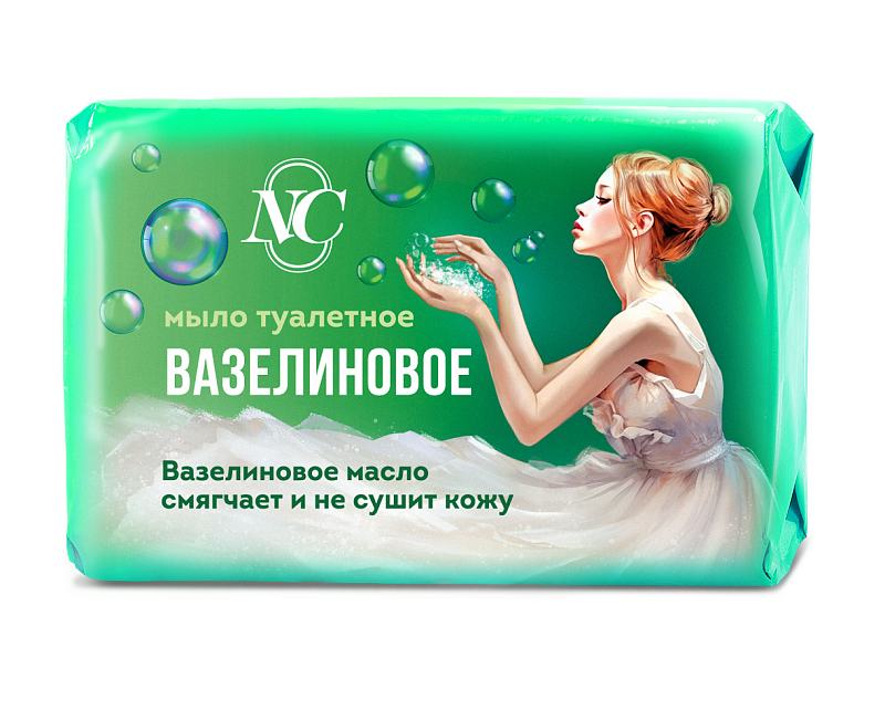Мыло туал. НК Вазелиновое 90г