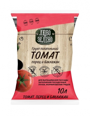 Грунт для рассады 10л ЛЮБО-ЗЕЛЕНО
