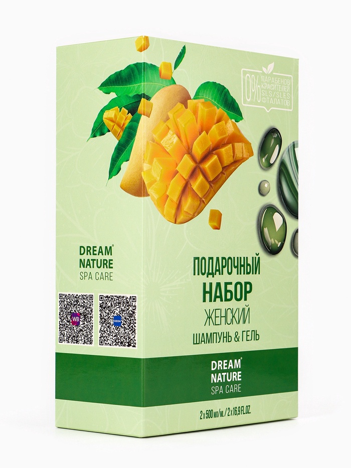 ПН DREAM NATURE SPA CARE  500*500 мл жен